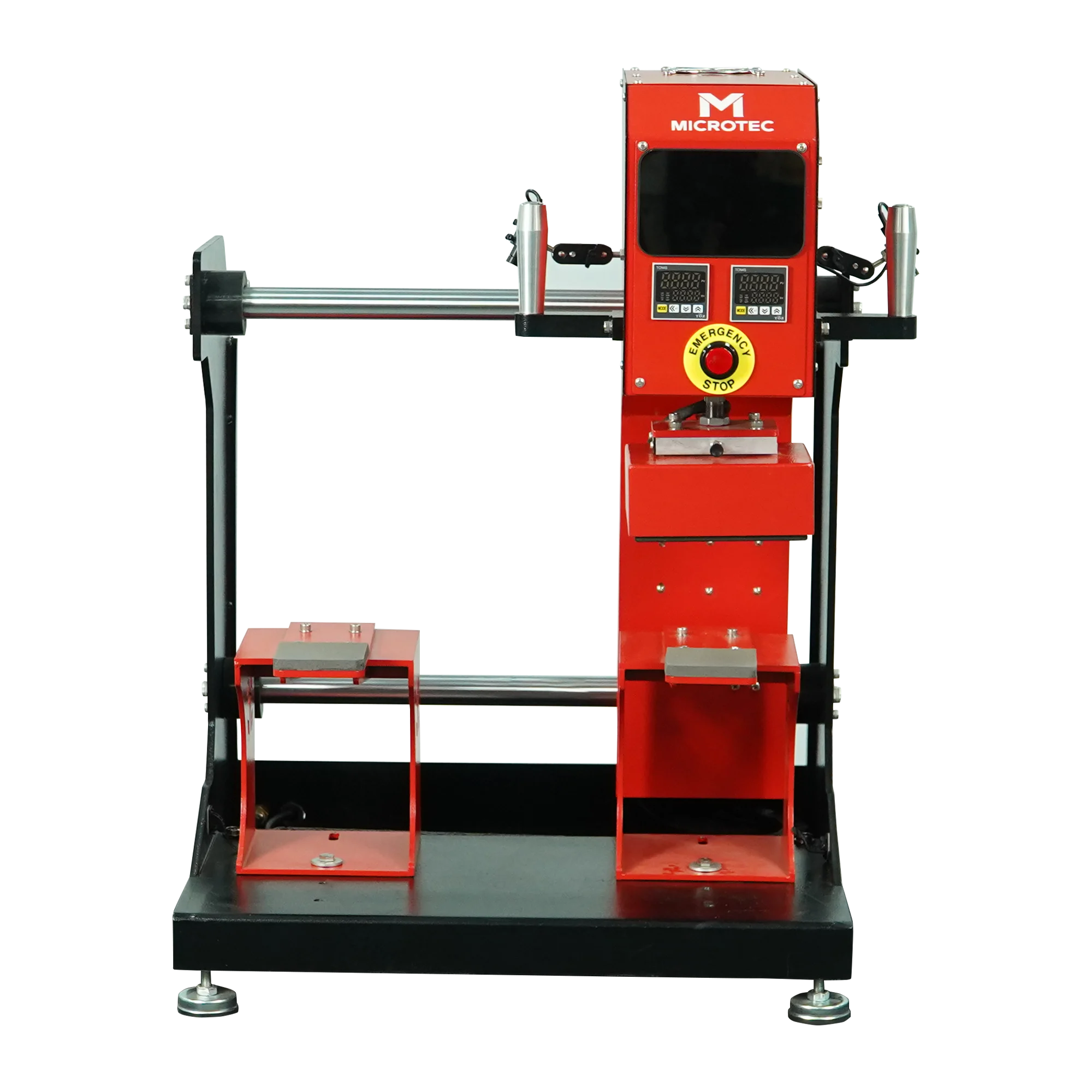 2026 Multifunctional Dual Heating Pneumatic Shuttle Heat Press Machine with Double Stations-MU-200