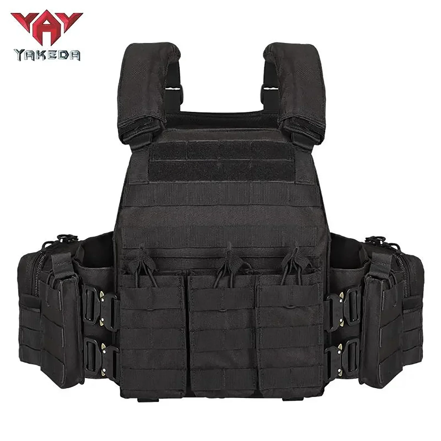 

YAKEDA 1000D Waterproof Hunting Camouflage Molle Chaleco Tactico Plate Carrier Tactical Vest