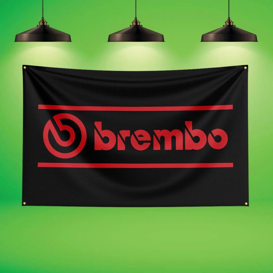 

3×5FT B-BremboS Auto Parts Banner Flag Polyester Printed for Decoration Tapestry