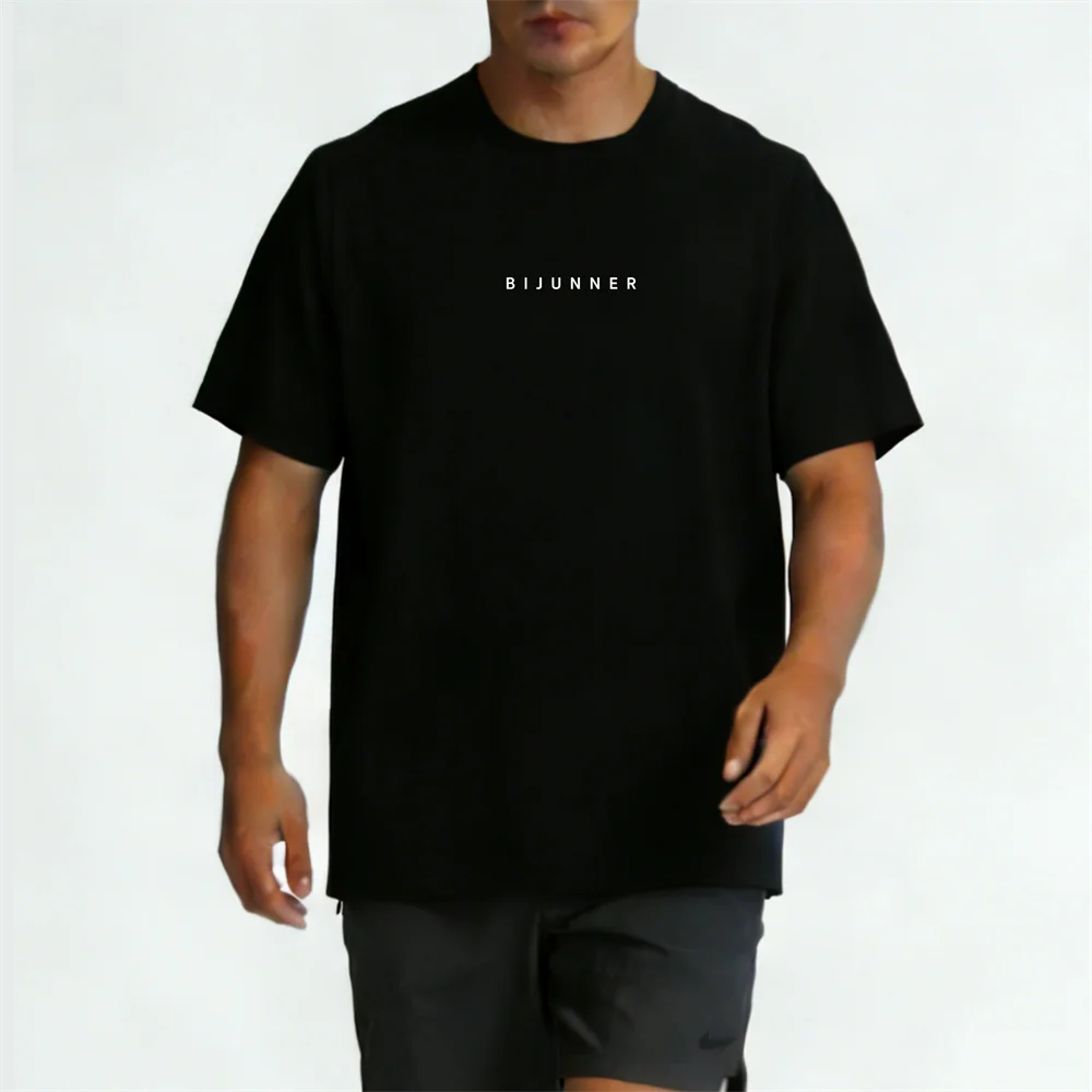 

2026 сетчатые футболки для бега, мужская спортивная повседневная рубашка с короткими рукавами для фитнеса, быстросохнущая дышащая одежда для тренировок в тренажерном зале, летняя одежда