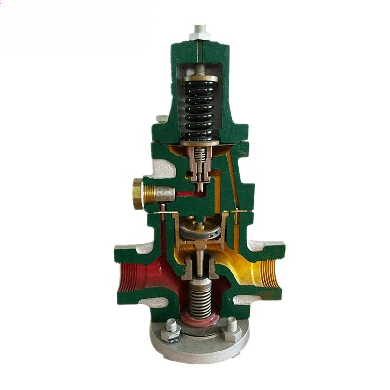 Stainless adjustable automatic pressure safety vacuum relief valve