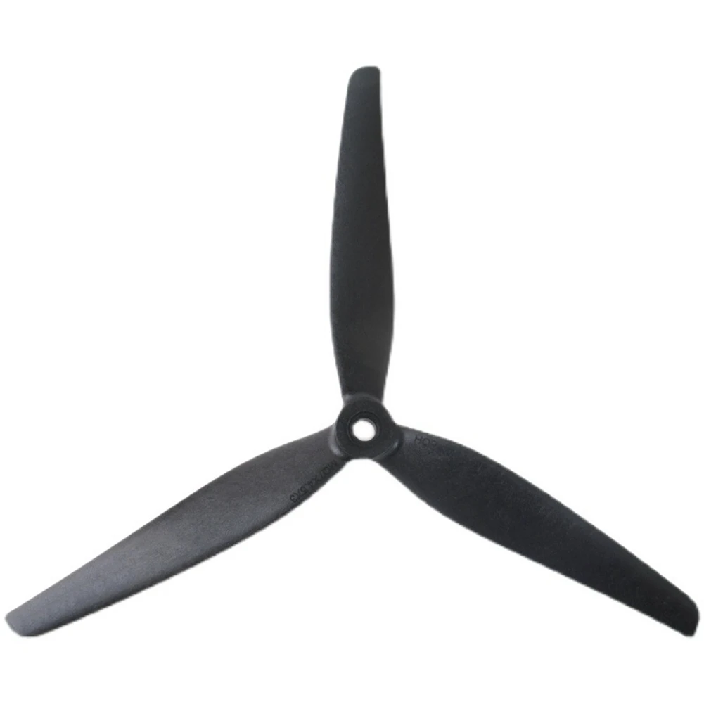 7X4.5X3 7inch 3 Blades Propeller Black Carbon Reinforced Nylon Propeller for FPV Drone 7045