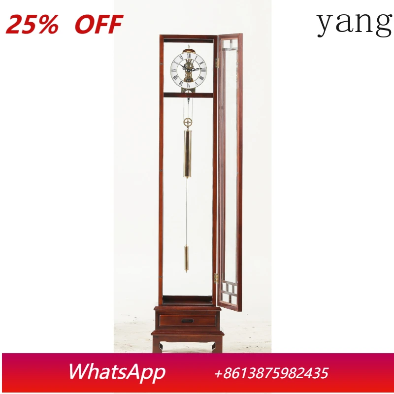 

LTT living room dining room high-end heavy hammer pull rope mechanical floor clock