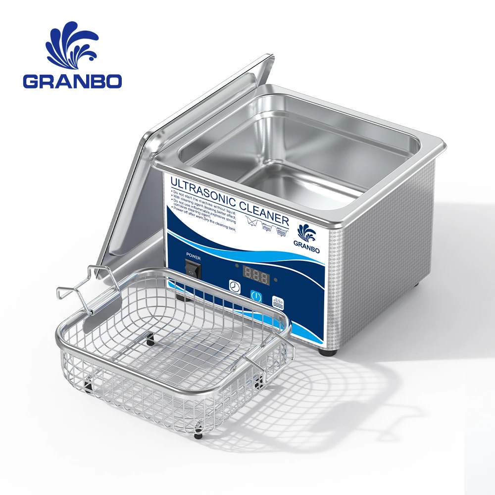 Pulitore ad ultrasuoni da 1 litro 40 kHz 35/60 W Macchina compatta per la pulizia della casa per occhiali, gioielli, orologi e piccole parti