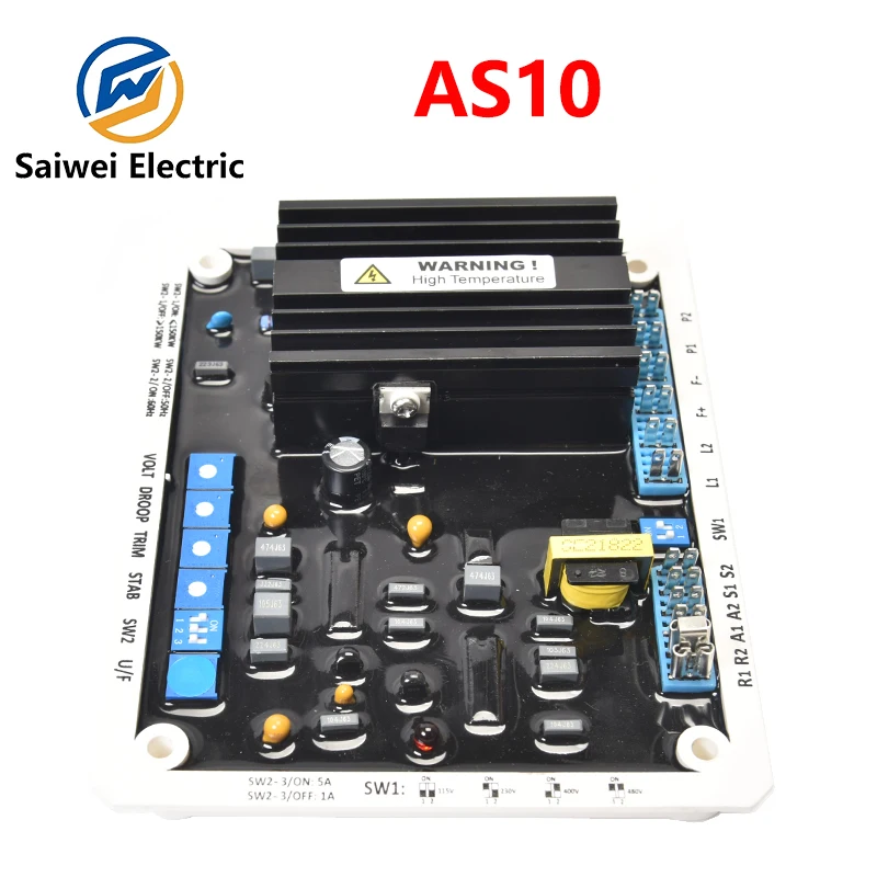 

high quality AS10 AVR Diesel Generator Set Automatic Voltage Regulator Brushless Engine Voltage Regulator Board