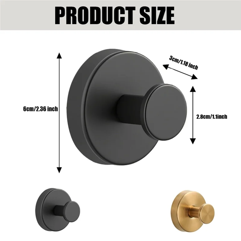 ABGG-خطافات كأس الشفط للباب الأمامي والنوافذ الزجاجية والمرايا والجدار للأكاليل-لا يوجد حفر، مجموعة موديل 2026 لاستخدام الحمام #6