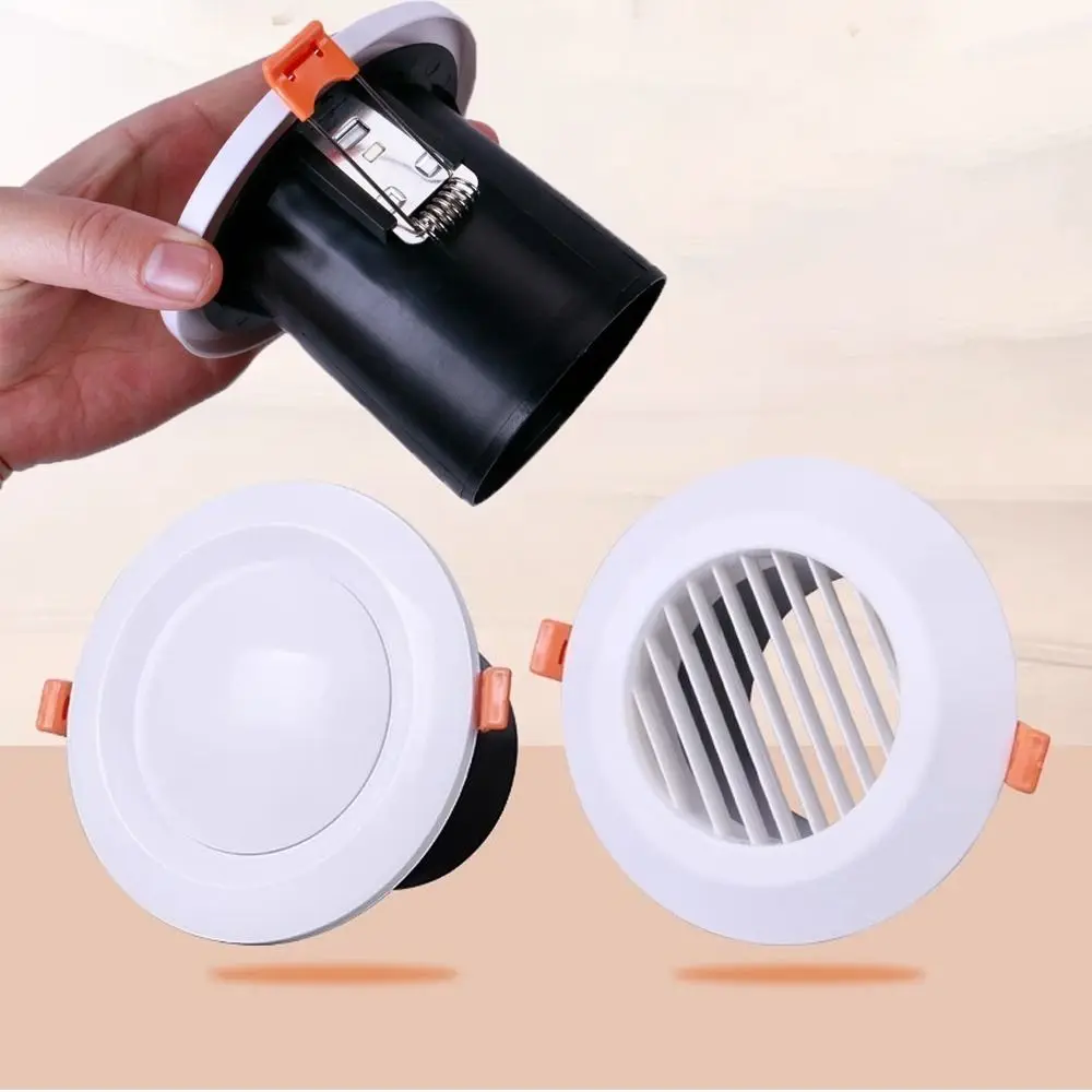 Plastic Exterior Wall Air Vent Air Circulation Anti-bird and Rat Vents Waterproof Cap Prevent Pest 75/100mm Vent Outlet Cover