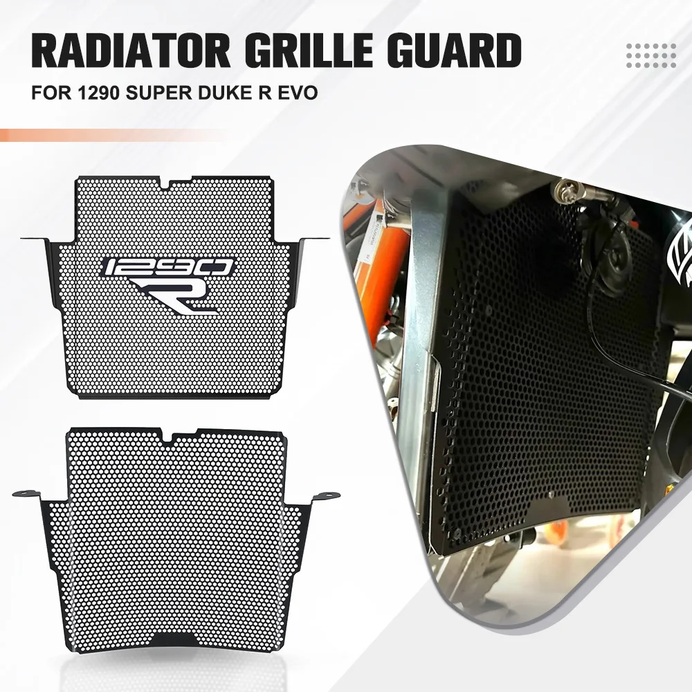 

For KTM 1290 Super Duke R Evo Radiator Guard Protection Cooler Cover Protector 1290 SUPER DUKER Superduke R EVO 2022 2023 2024