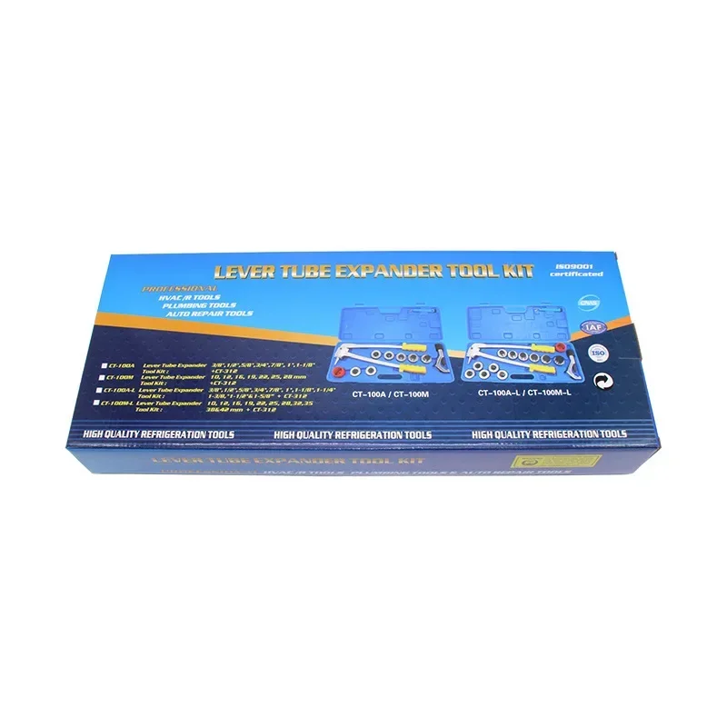 Lever Type Tube Expander 10-42mm Hand Tool Set Copper Pipe Connection Expansion Tool In Plastic Box