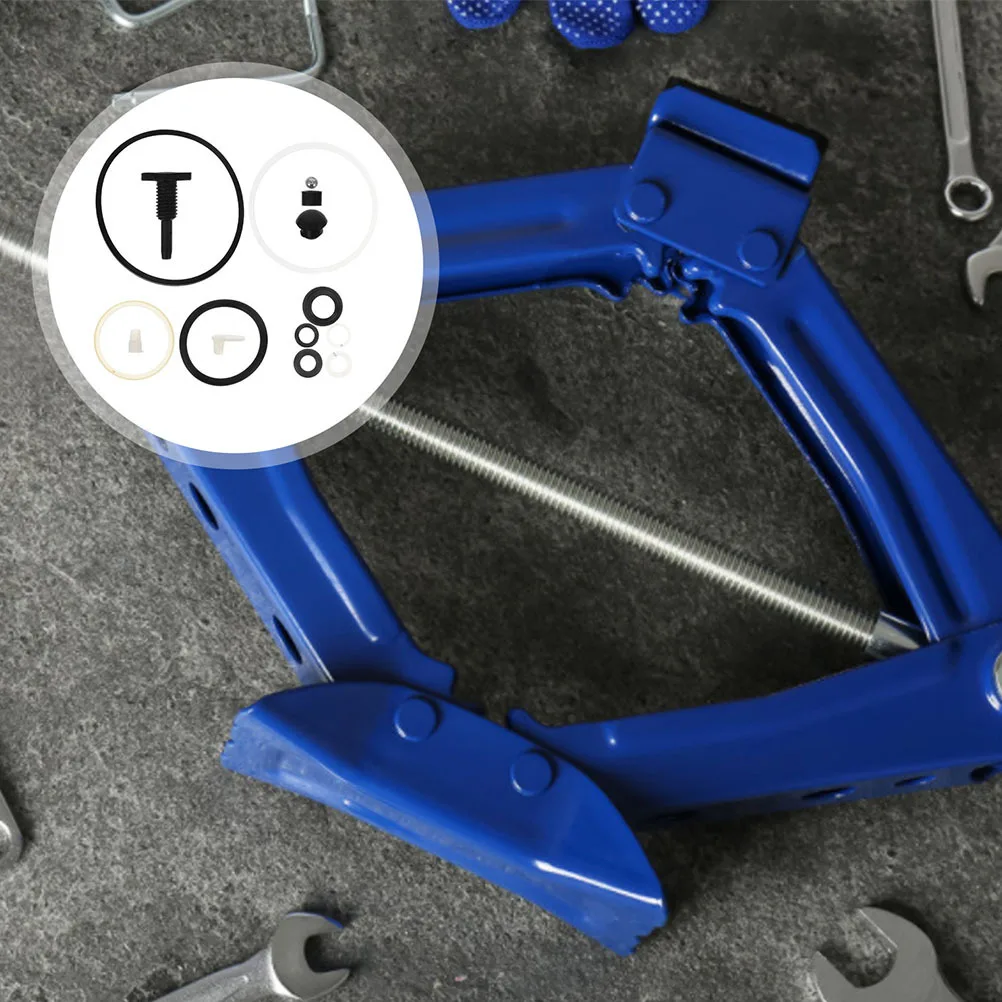 

16Pcs Floor Jack Repair Kit Durable ABS Steel Materials Comprehensive Accessories Easy Maintenance Hydraulic Jack Seal