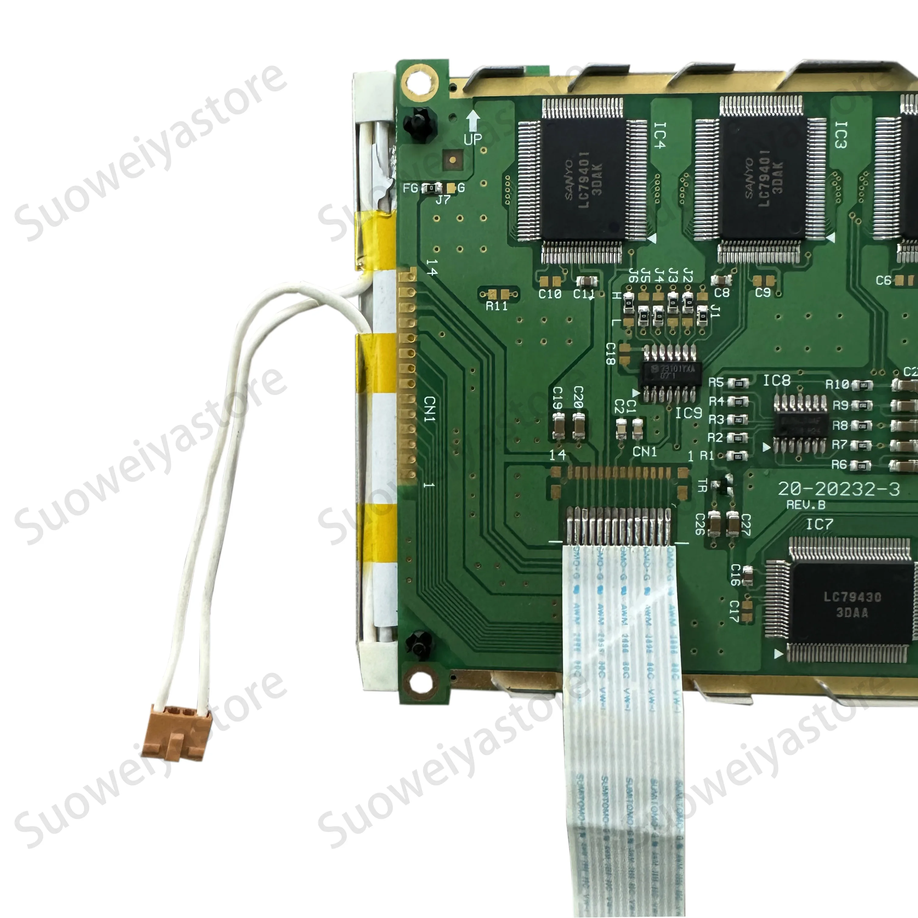 Imagem -04 - Módulo de Exibição de Tela Lcd Painel para Edt Ew32f10ncw Stn Dmf50840 Dmf-50840 320x240 57