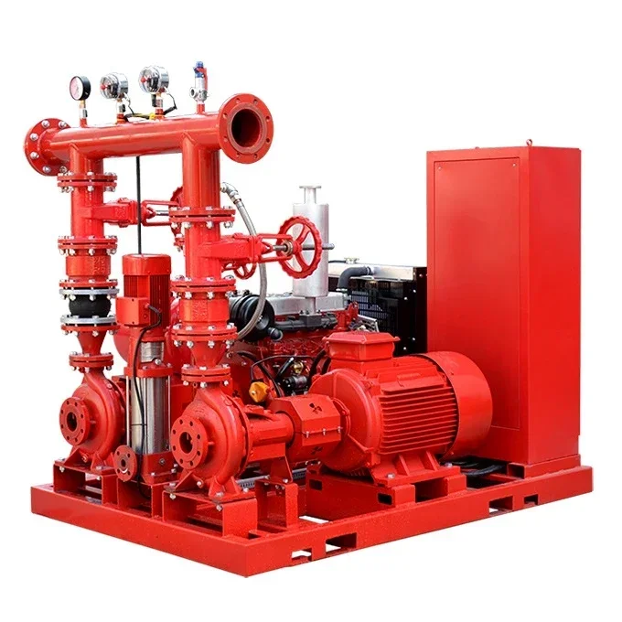 250GPM 500GPM 750GPM 1000GPM EDJ Fire Fighting Pump System