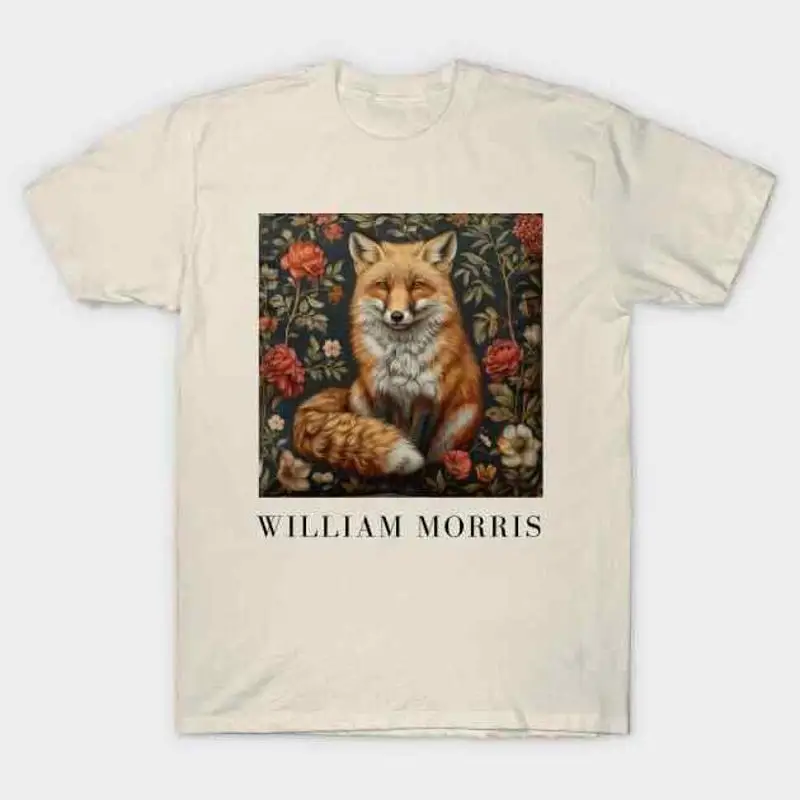 

Футболка William Morris The Fox S 5XL Быстрая доставка