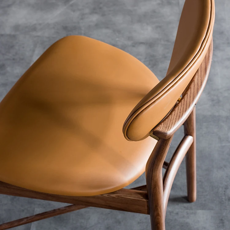 للمنزل مقهى فريد فاخر لهجة الحديثة مقهى الجلود صالة كرسي كرسي الترفيه المنجد