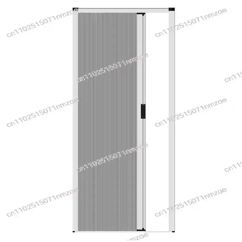 Darkening Privacy Insect Resistant Washable Trackless Aluminum Frame Modern Honeycomb Curtain Sliding Door