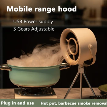 Mini cappa da tavolo grande aspirazione casa ristorante pent...