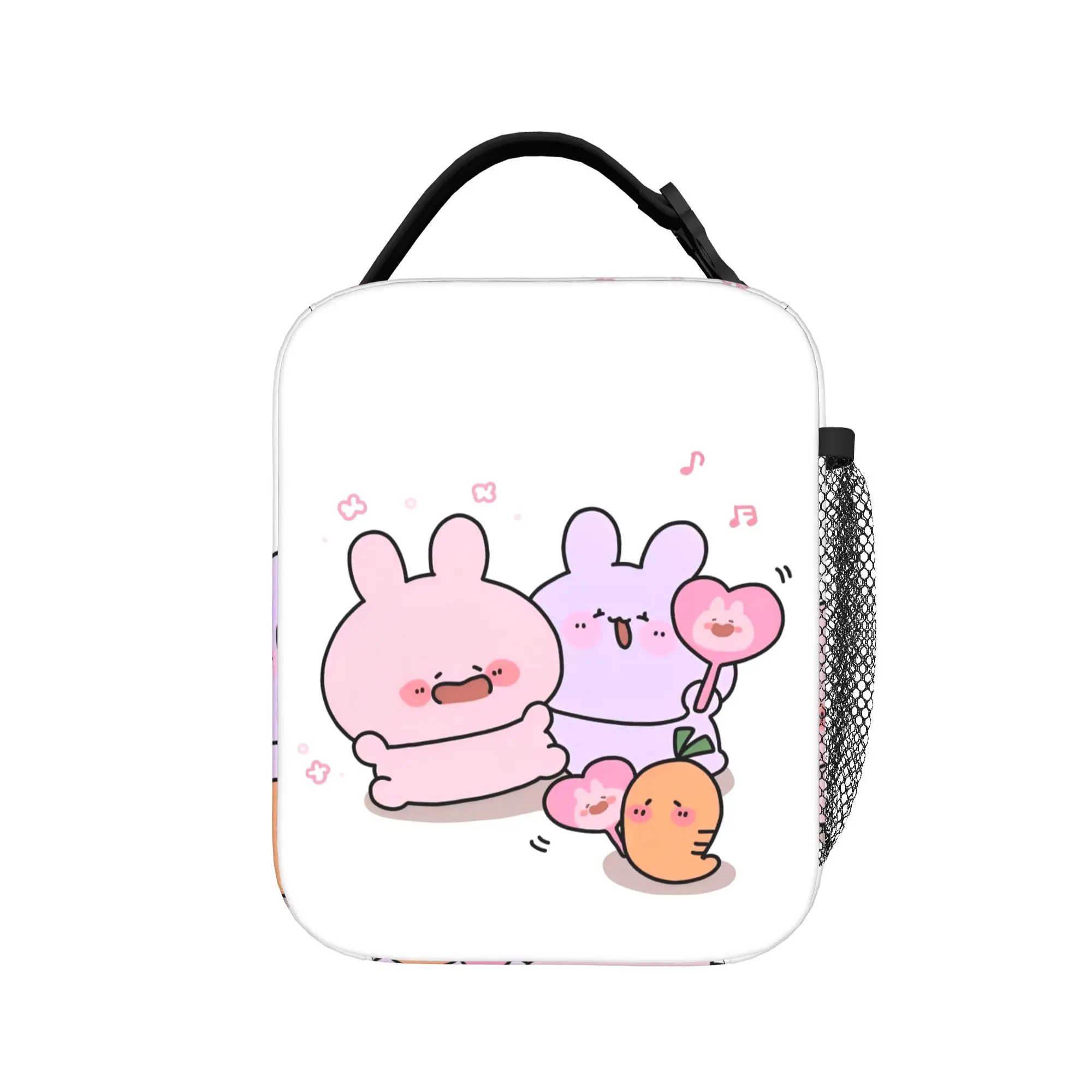 Asamimichaan Insulated Lunch Bags Thermal Bag Reusable,Lunch Container Asamimi High Capacity Tote Lunch Box Food Storage Bags
