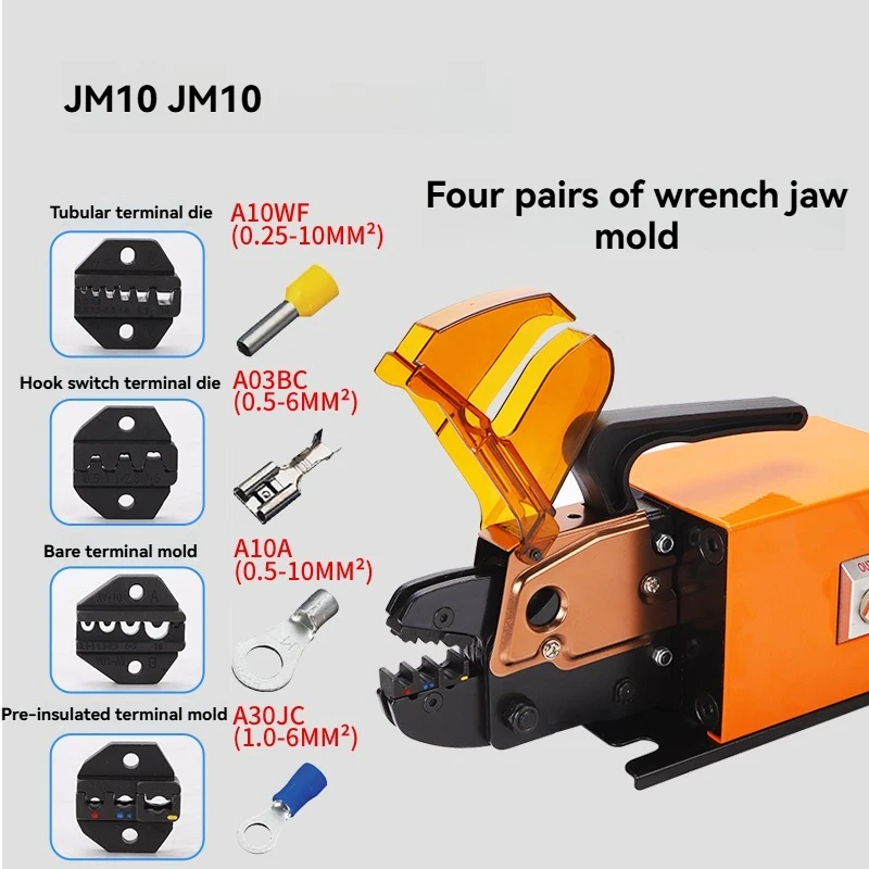 

JM10 Pneumatic Wire Clamp Terminal Cold Crimping Terminal Machine Wire Crimping