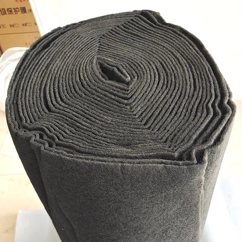 Filtro a carbone attivo in cotone per verniciatura a spruzzo Purificazione dell'aria in fibra Feltro Assorbimento dei gas di scarto Cotone a carbone attivo