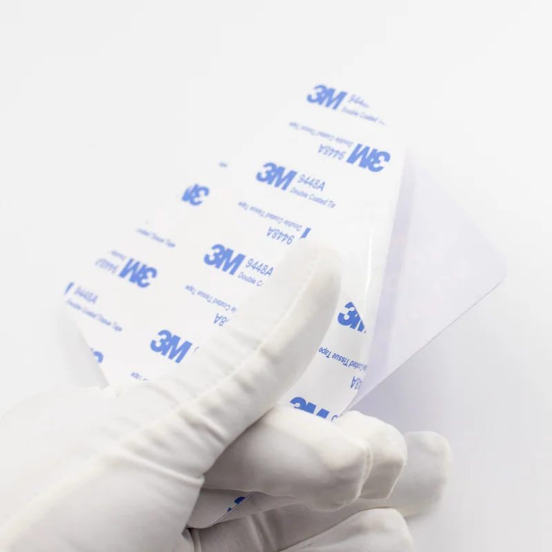 NTAG215 NFC Google Review Desk Sticker, Tap to Review, Editable Dynamic QR Code, 0.2cm Ultra Thin, Stick Vertically