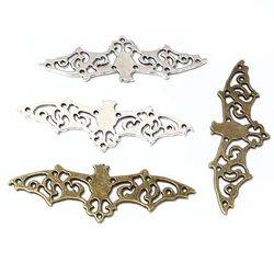 10pcs 55x19mm Bat Charms Pendant Antique Silver Plated Bronze Handmade Charms Findings for DIY Jewelry Making Necklace Bracelet