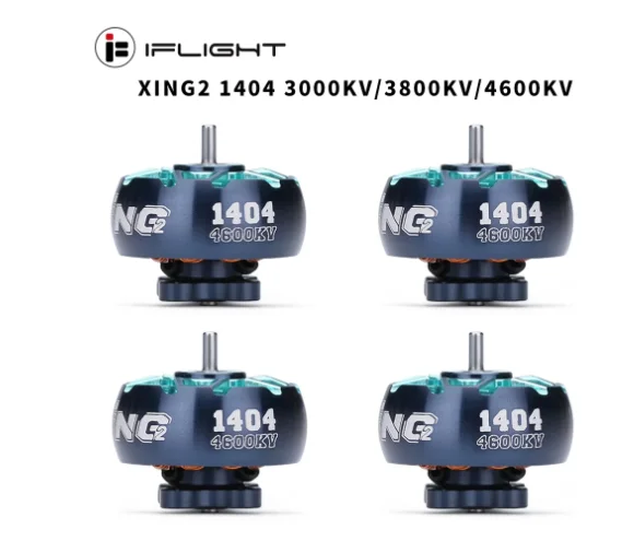 

Зубочистка IFlight XING2 2. 0 3000KV/3800KV/4600KV 2-4S, сверхлегкая конструкция, unibell мотор, совместимый с 3-4-дюймовым пропеллером для FPV дрона