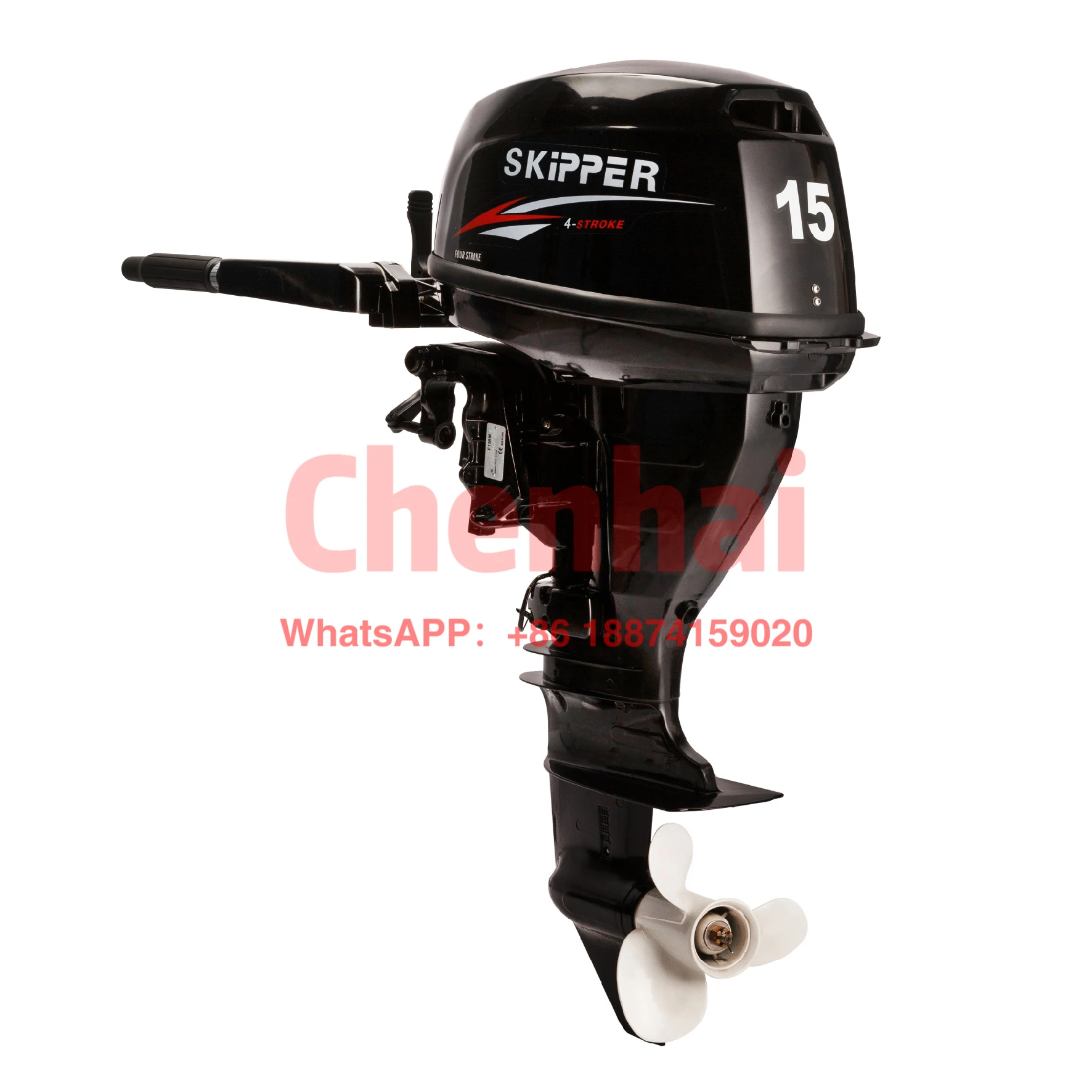 Sale 15hp Quality High Outboard Engine 24l External 4 Stroke Short Shaft Boat Marine Motor