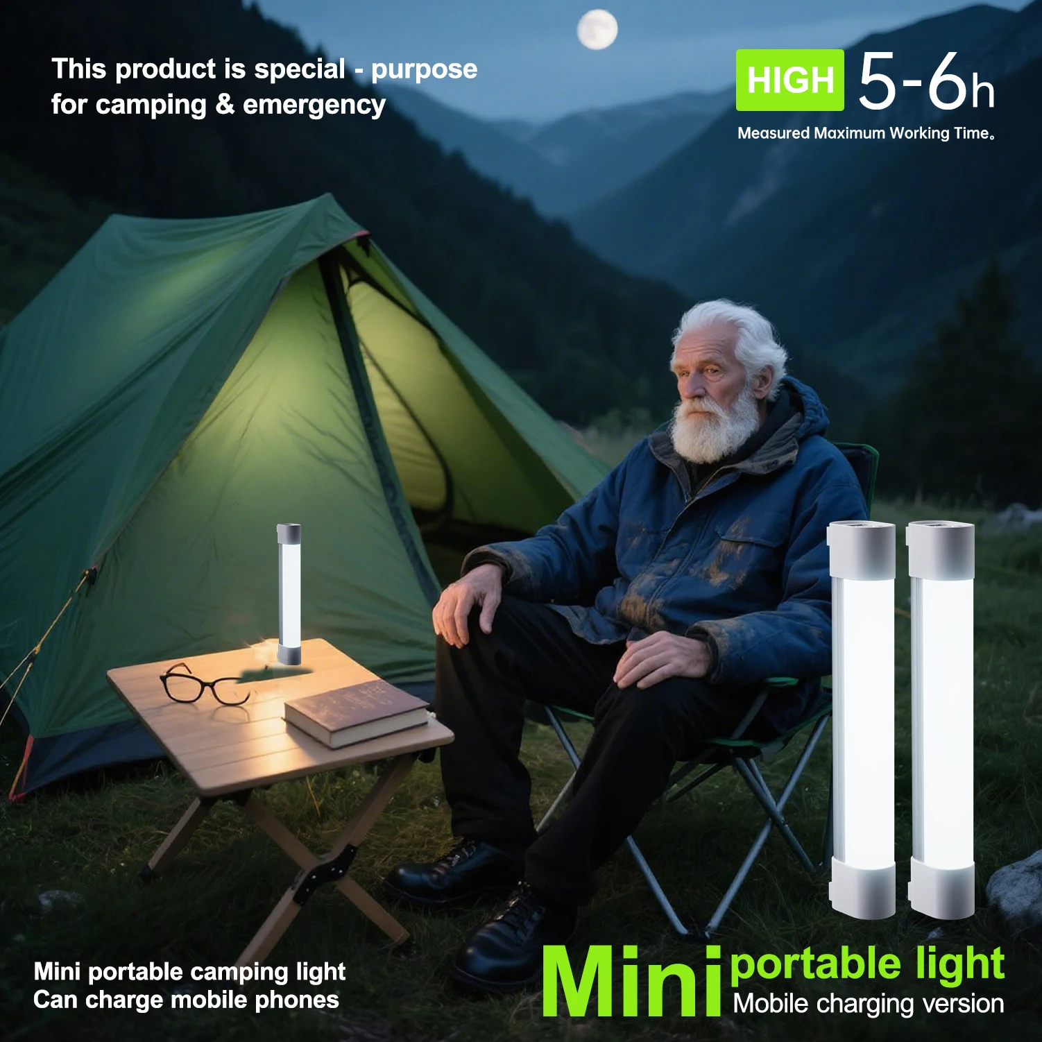 Aluminum Alloy Short Portable  - Power Outage Light review and price
