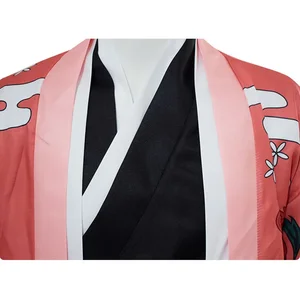 Bleach Kyoraku Shunsui Cosplay Traje, Anime Kimono Terno, gotei 13 Capitão da 12ª Equipe, Die PA, Dia das Bruxas 12 principais vendas capitão yami - №8