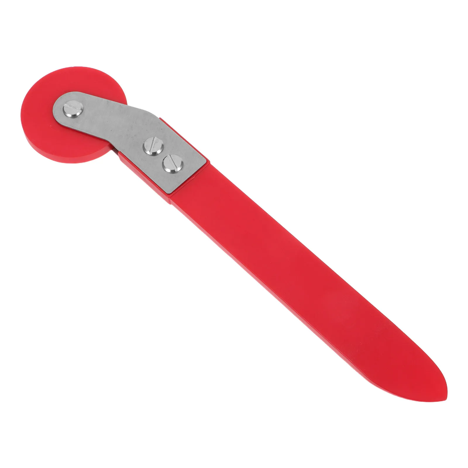 Wallpaper Seam Roller Stainless Steel Plastic Handle Ergonomic Wallcovering Pressure Wheel Seam Pressing Tool for Edges Corners