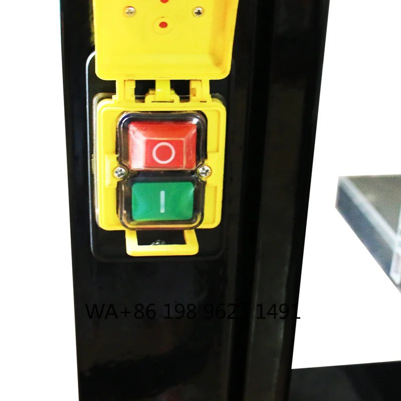 Full Penetration Double End Dovetail Tenoner 12Inch Desktop Automatic Wood Mortising  High Precision Furniture Joint Making Equi