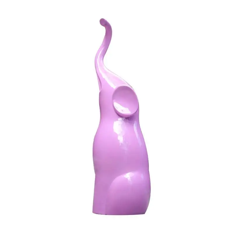 

Outdoor garden landscape sculpture large kindergarten shopping mall decoration fiberglass elephant ornament