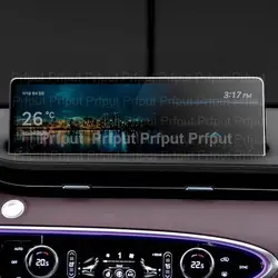 Tempered glass screen protector film For Genesis G80 GV80 GV70 2021 2022 14.5 inch Car infotainment radio GPS Navigation