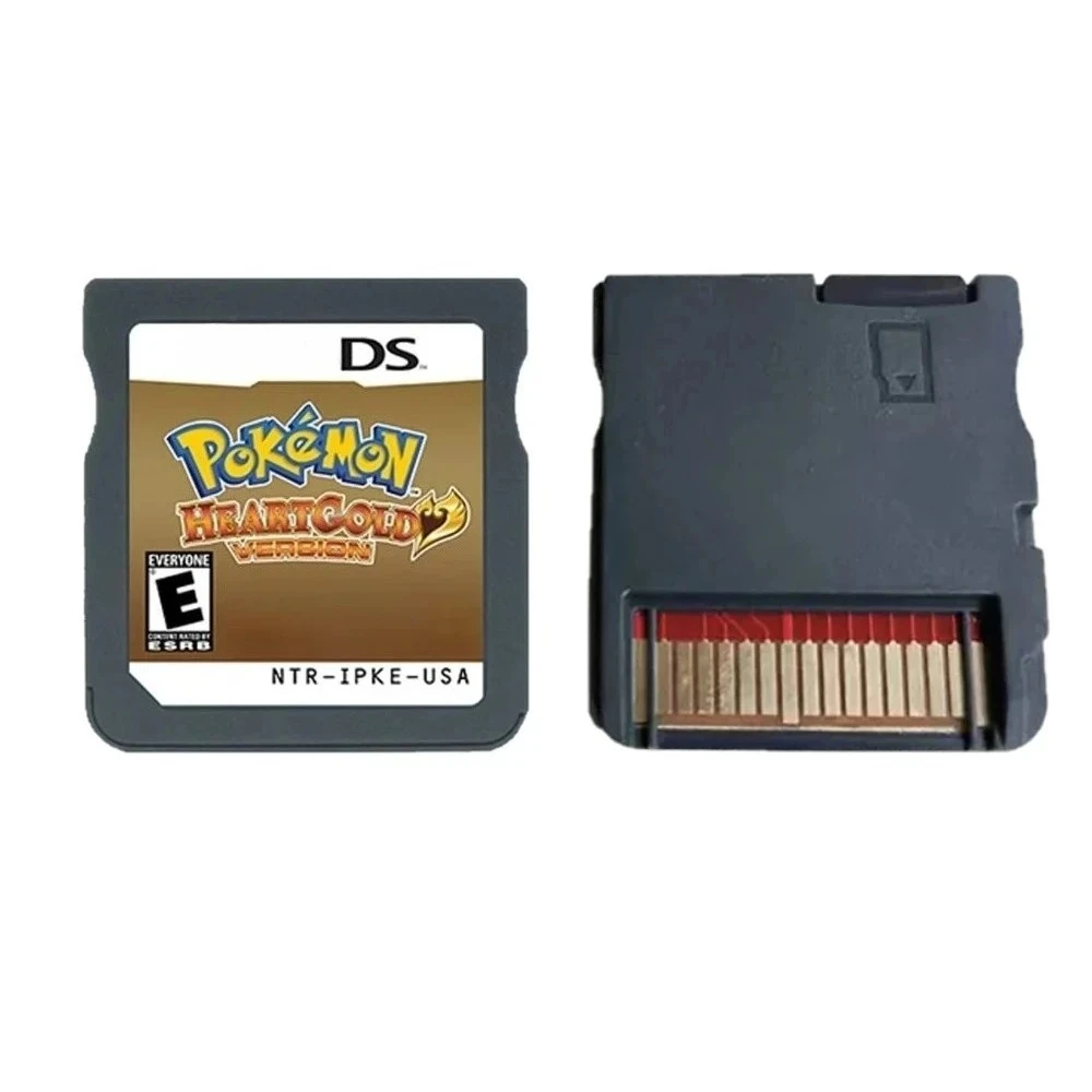 ESP USA NOE Pokémon Schwarz und Weiß 1 2 Schwarz und Weiß SoulSilver HeartGold DS NDS 3DS Videospiel-Kassette