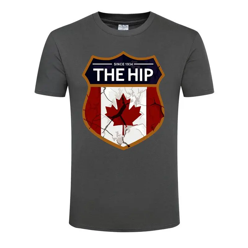 The HIP Tragically Leaves Canada Since 1984 Short Sleeved Slim T Shirts Male Wear Tops Women Tees T-Shirt Men TShirt XS-XXXL