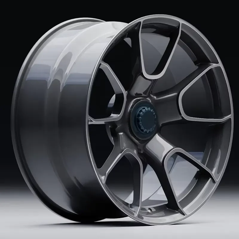 i Fashion Concave Design 16 17 18 19 20inch 5x108 5x114.3 5x108 Center Lock Customize Forged Wheel Rims