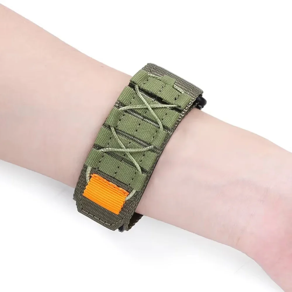 Correa deportiva de nailon para Samsung Galaxy Watch 8, pulsera de 44mm y 40mm, correa de ocio para Samsung Galaxy Watch 8 Classic de 46mm