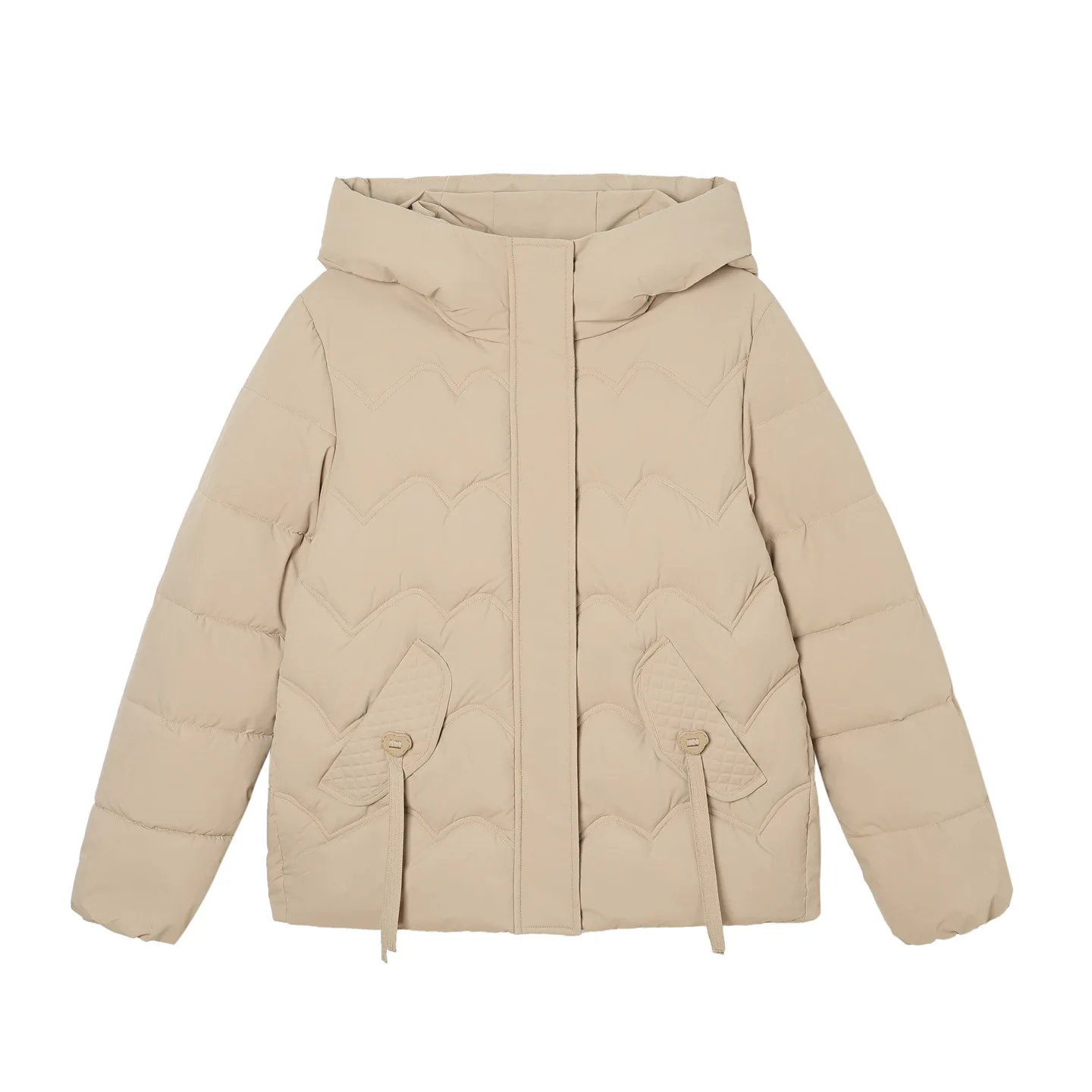 

2025Новые парки, женские зимние пуховые хлопковые куртки с капюшоном, женское пальто, пальто, женская верхняя одежда с хлопковой подкладкой Casaco Feminino