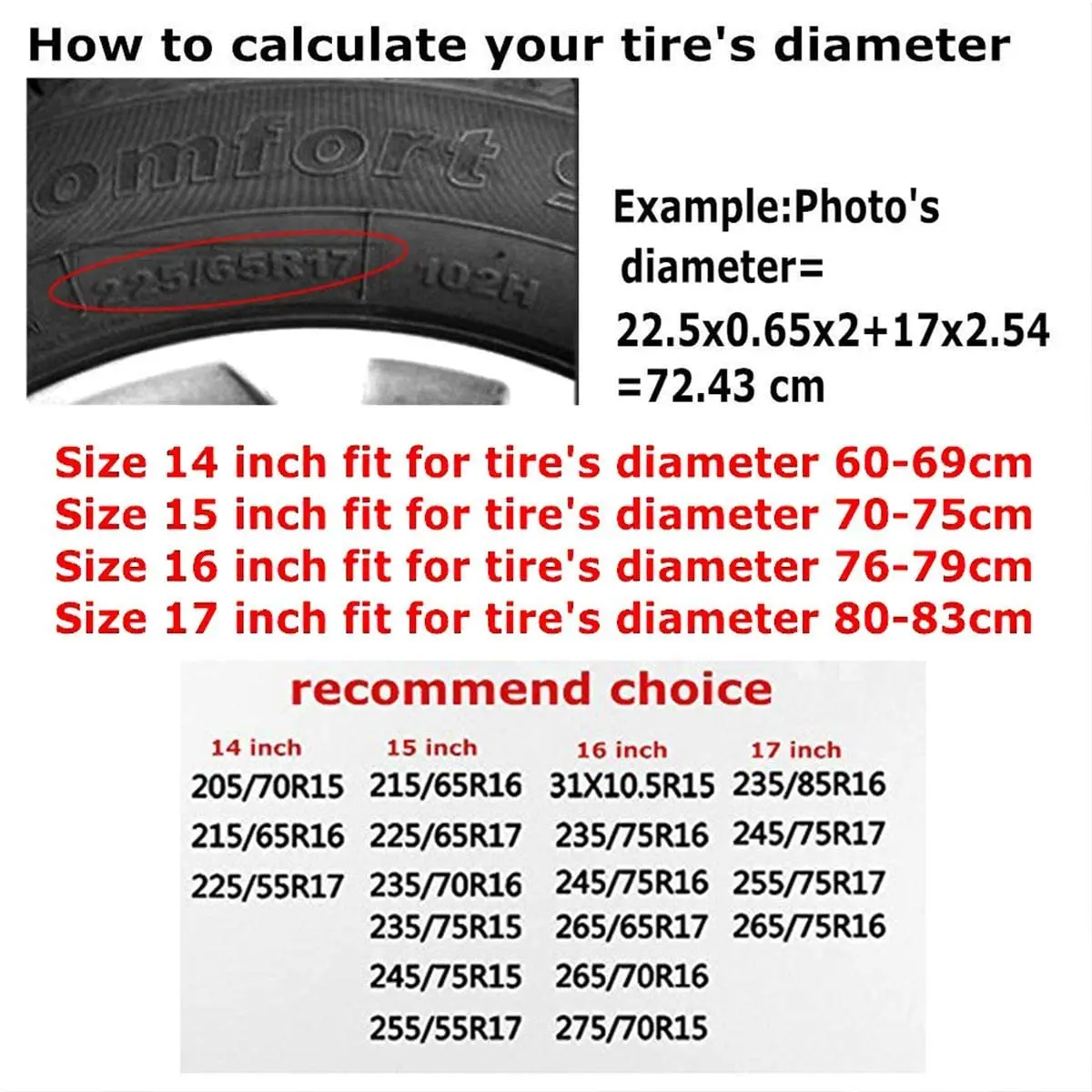 Delerain Horse Spare Tire Covers Waterproof Dust-Proof Spare Wheel Cover Universal Fit for Jeep, Trailer, RV, SUV, Truck and Man