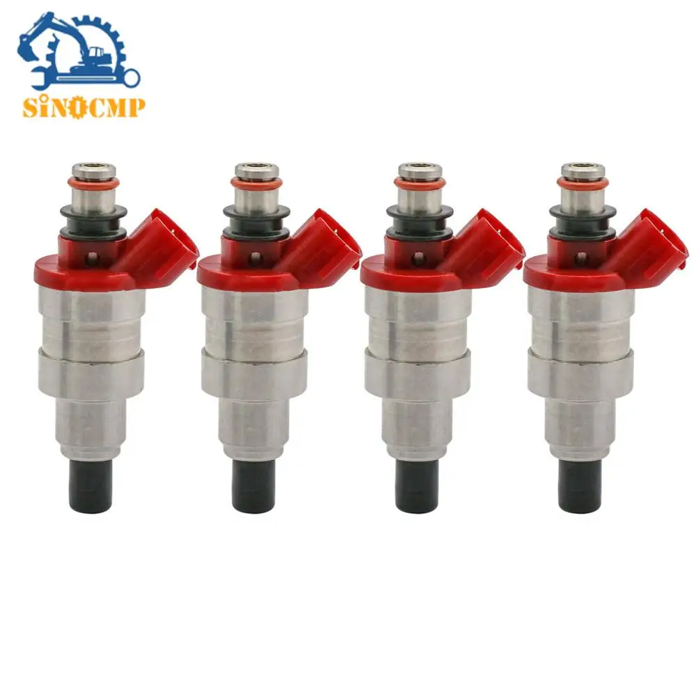 

4Pcs Fuel Injectors G609-13-250~A46-00 Common Rail Injector Assembly Fit For Mazda B2600 UF Ford Raider Courier 2.6L G6
