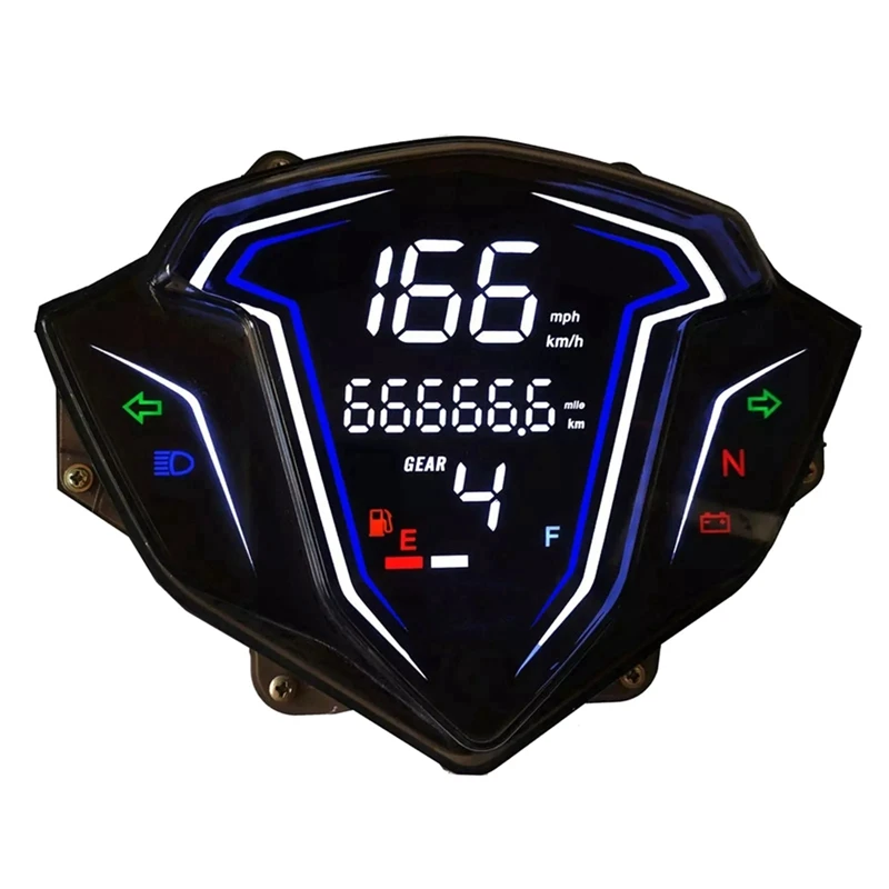 Motorcycle Digital Odometer Instrument Modification Refit Automatically Adjust For YAMAHA SRL115 FI / LAGENDA 115Z