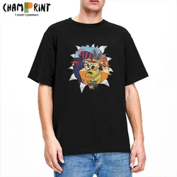 Nodoyuna & Patan Wacky Races T-Shirts for Men Awesome Cotton Tee Shirt Round Collar Short Sleeve T Shirts Birthday Gift Tops