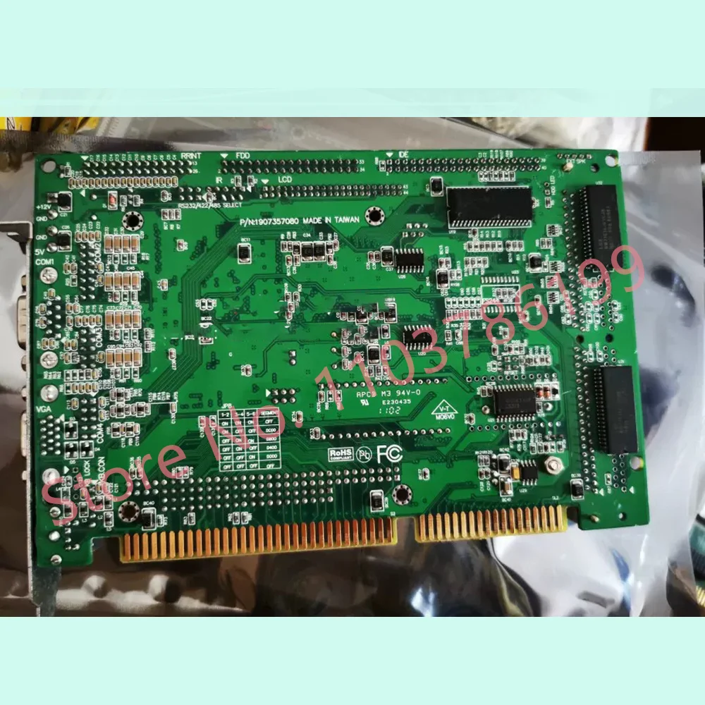 Placa base de Control Industrial AAEON, MTO-357/4M, 386CPU