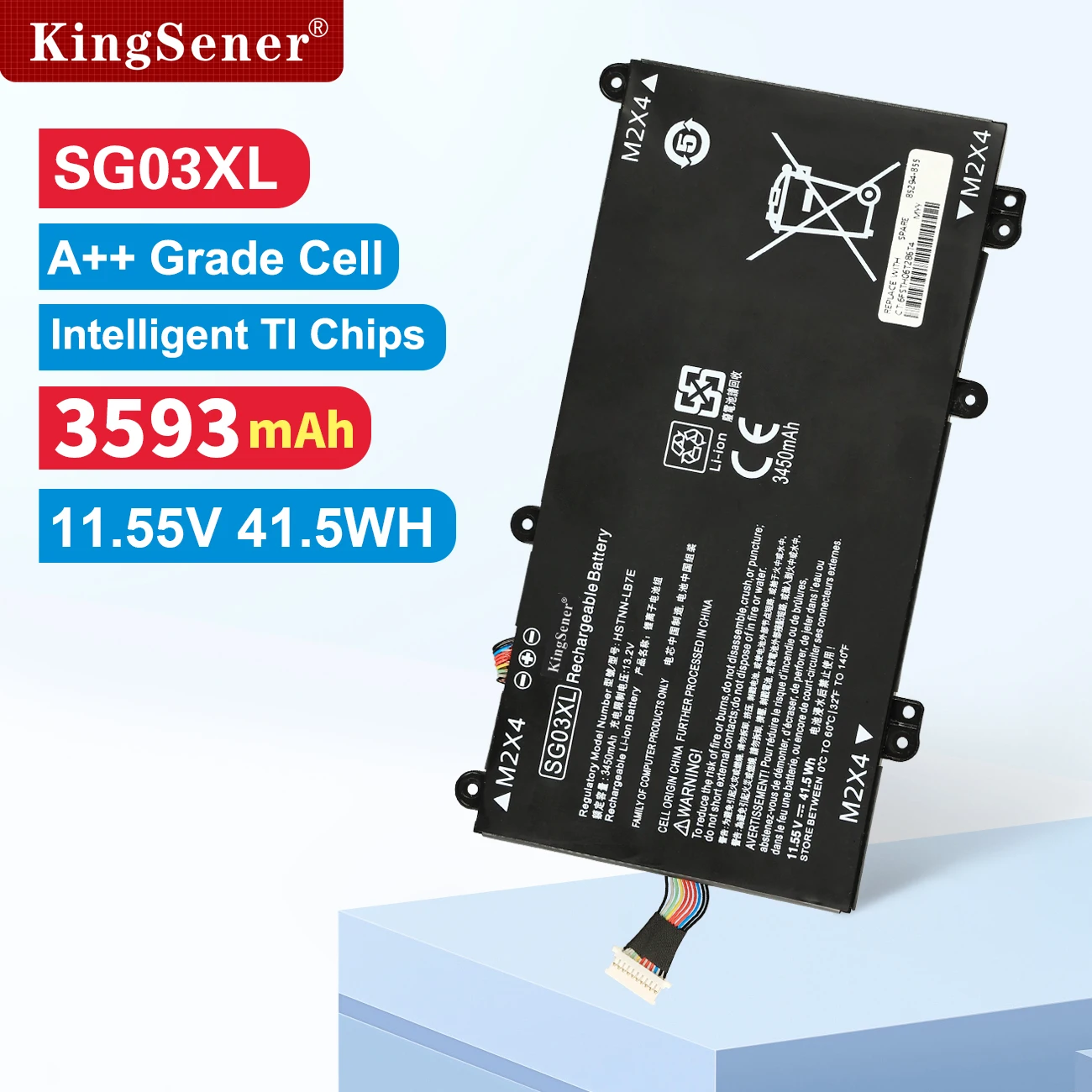 

KingSener SG03XL Аккумулятор для ноутбука HP Envy M7 17T-U100 серии M7-U109DX M7-U009DX 17-U011NR W2K87UA 17-U110NR W289UA 17-U275CL
