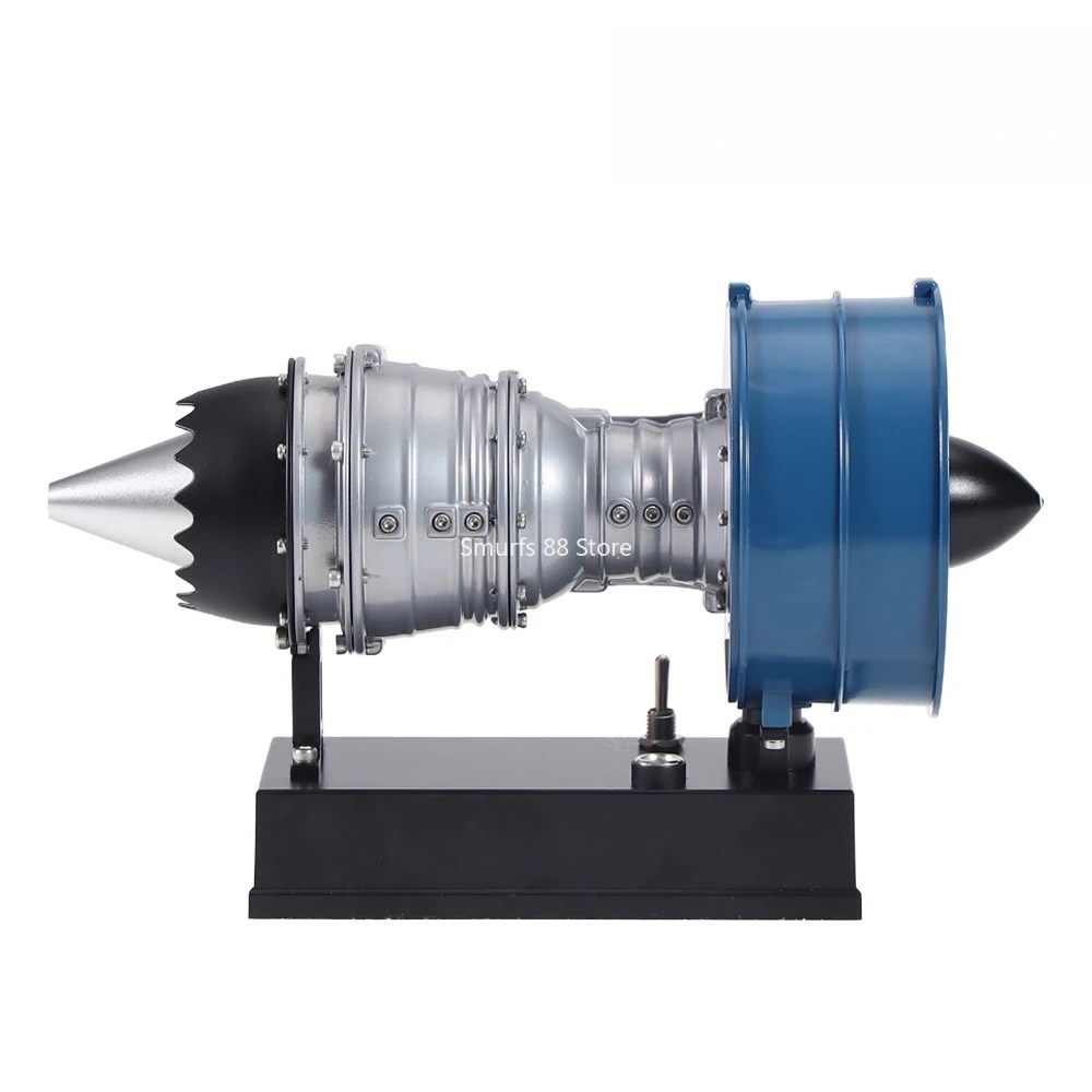 TECHING C919 항공기 엔진 모델 조립 키트 DIY 풀 메탈 TR900 터보팬 모델 장식물 물리 실험 모델 장난감