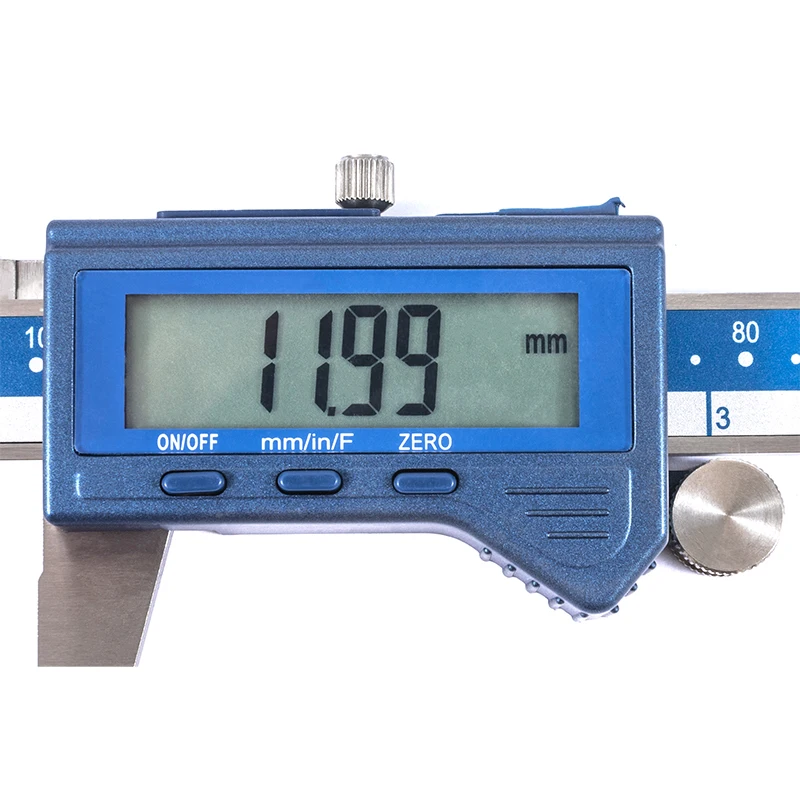Dasqua Stainless Steel  0-150mm 0-200mm 0-300mm Electronic Digital Vernier Caliper with Round Depth Bar Digital Depth Caliper