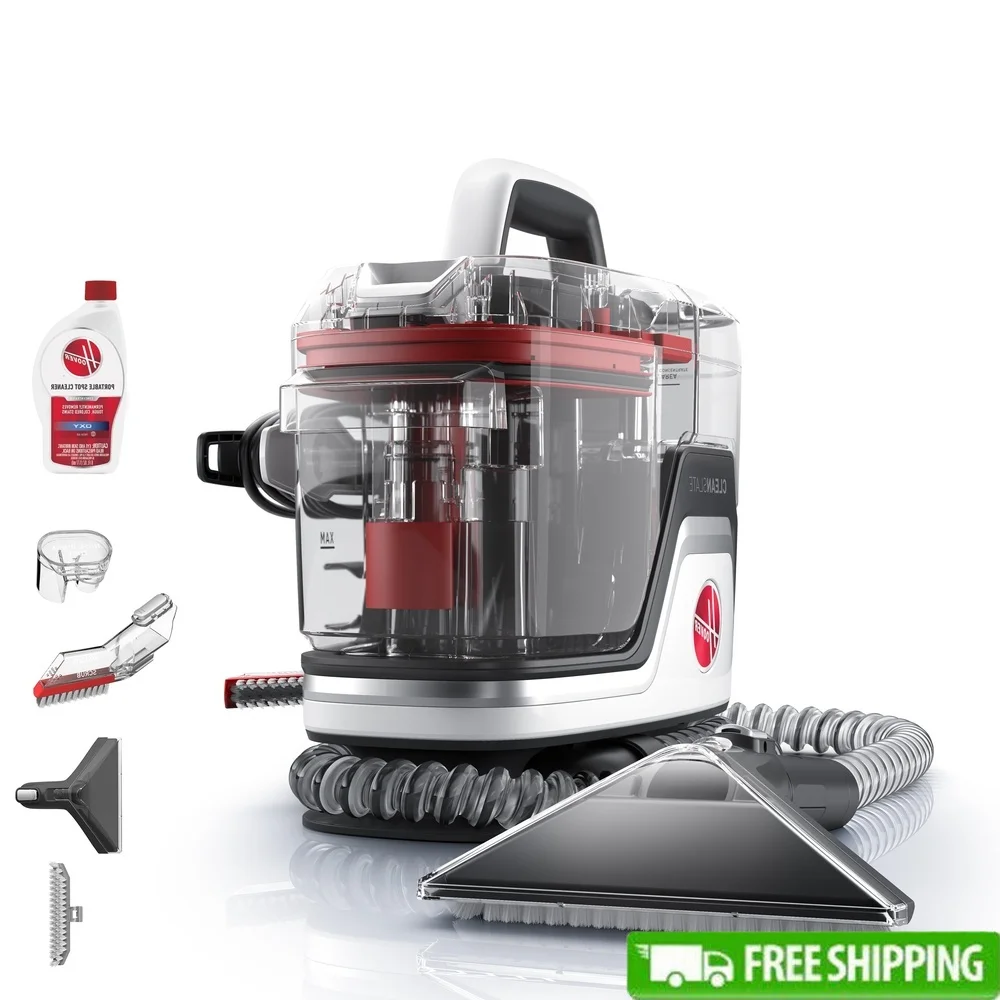 

Portable Carpet Upholstery Pet Spot Cleaner Powerful Suction Stain Removal Lightweight Design Hassle-Free Cleanup Versatile