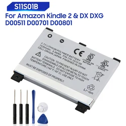 Replacement Battery For Amazon Kindle 2 & Kindle DX DXG D00511 170-1012-00 D00701 D00801 S11S01B Rechargeable Battery 1530 mAh