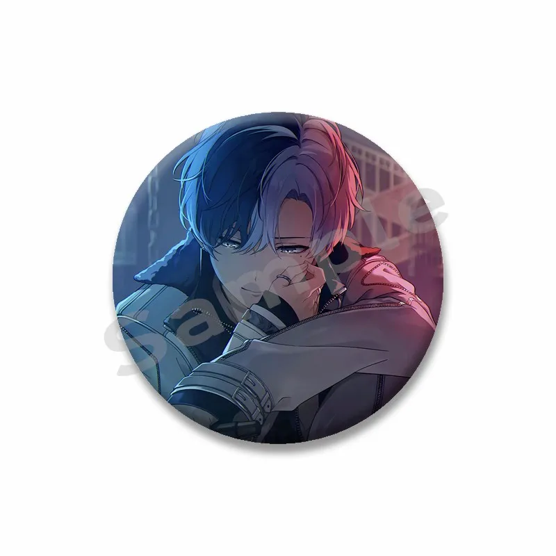 Project Sekai Colorful Stage Brooches Vivid BAD SQUAD Aoyagi Toya Badge Anime Peripheral Jewelry Enamel Pins for Bag Clothes