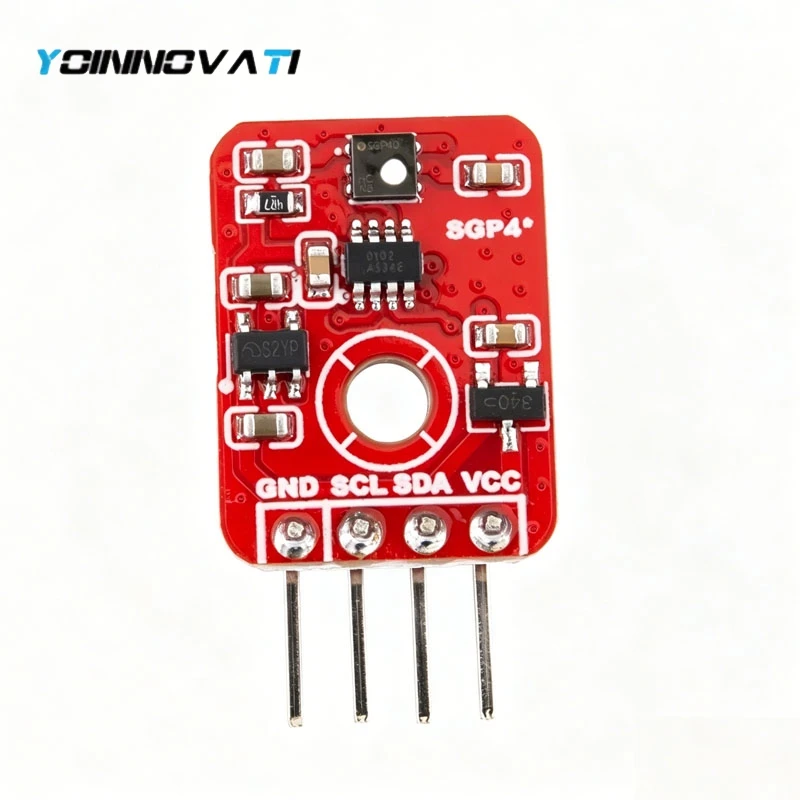 SGP41 Air Quality Sensor and SGP40 Gas Sensor Module Measure TVOC, ECO2, and VOC Index for Indoor Air Quality Monitoring